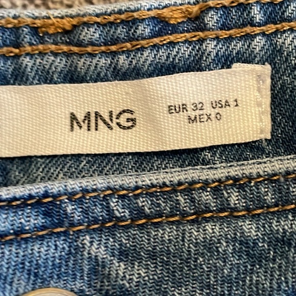 Mango High Waist Culotte Jeans - Picture 9 of 13